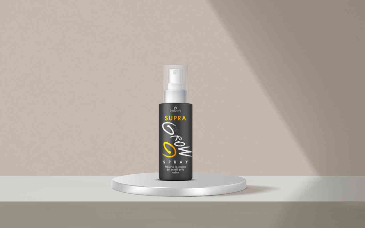 SupraGrow Spray: scopri la soluzione naturale per la ricrescita dei capelli