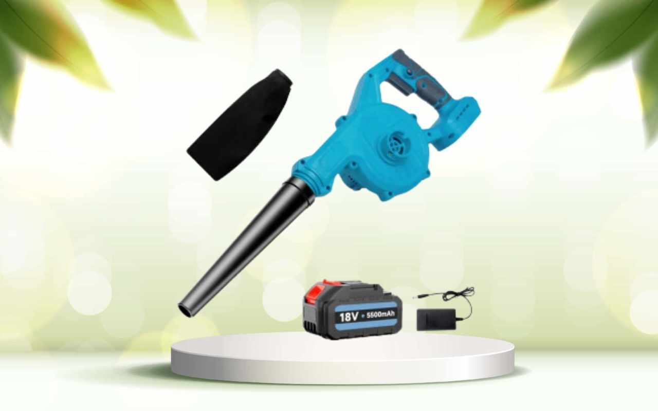 Scopri il soffiatore ad aria 2-in-1: pulizia potente e senza fili per la tua casa